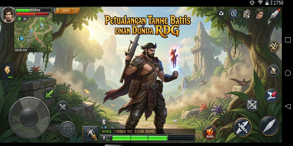 Tampilan menakjubkan dari gameplay RPG di 2757.