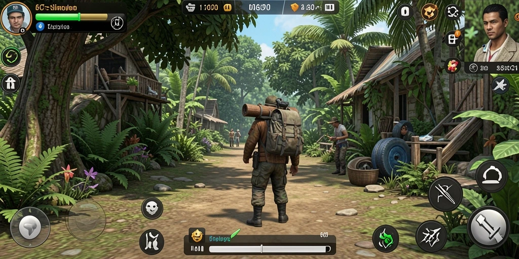 Screenshot 6CF menampilkan gameplay simulasi kehidupan yang menarik.