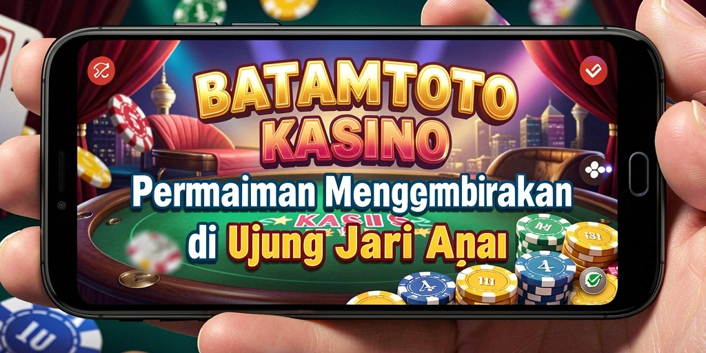 Gameplay seru dari BATAMTOTO yang menyajikan pengalaman Kasino nyata.