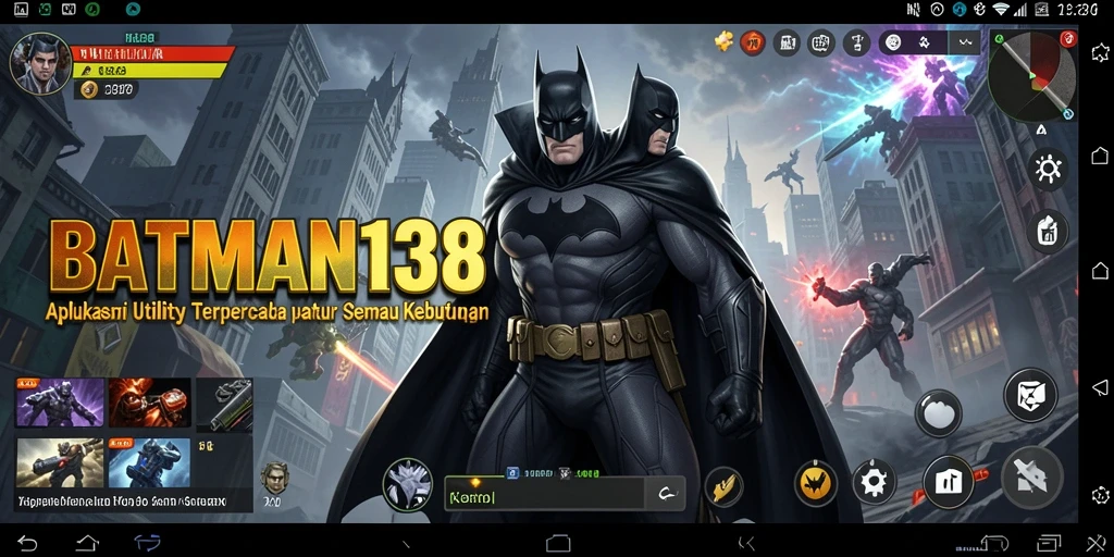 Antarmuka utama BATMAN138 yang intuitif dan mudah digunakan.