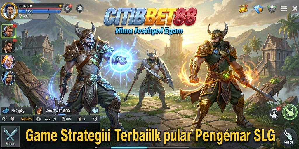Screenshot gameplay <strong>CITIBET88</strong> menampilkan aksi strategi yang seru.