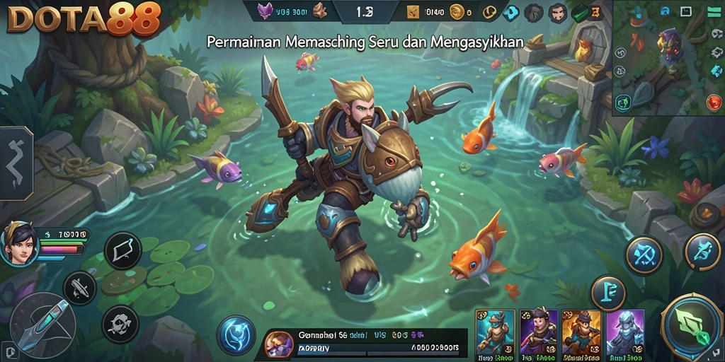 Tangkapan ikan besar dalam permainan DOTA88 yang mendebarkan.