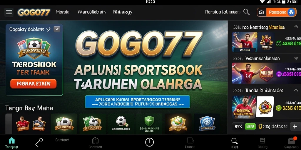 Gameplay yang intens dengan berbagai pilihan taruhan olahraga.