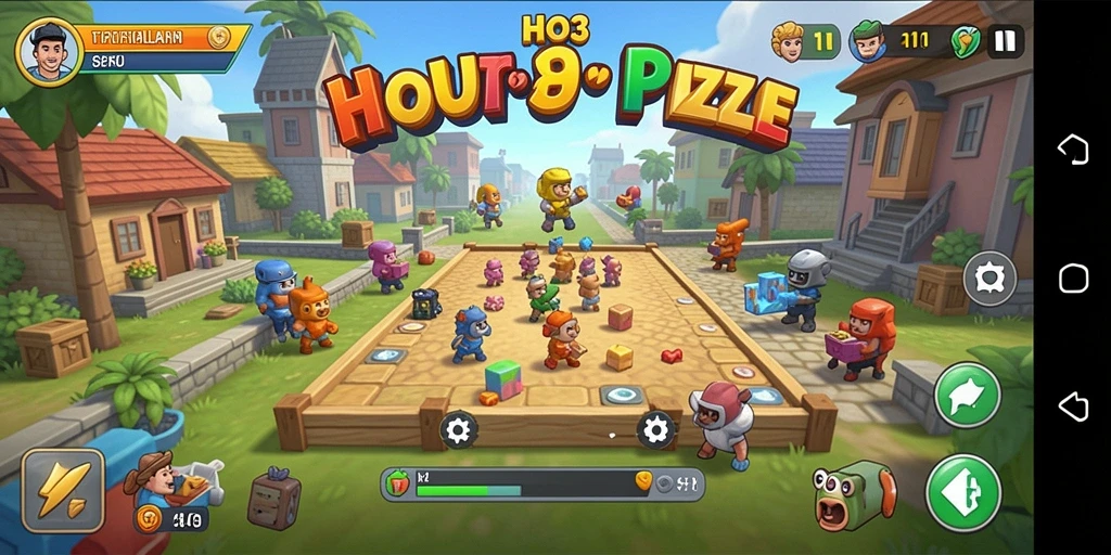 Tampilan gameplay HO3 yang menarik dan penuh tantangan Puzzle.