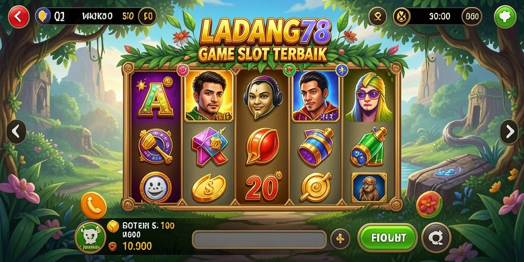 Screenshot LADANG78 menampilkan gameplay slot yang menarik dan menghibur.