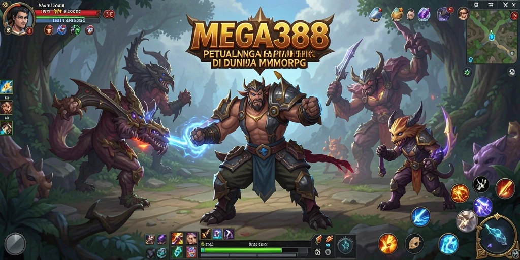 Gameplay seru di dunia fantasi MEGA388