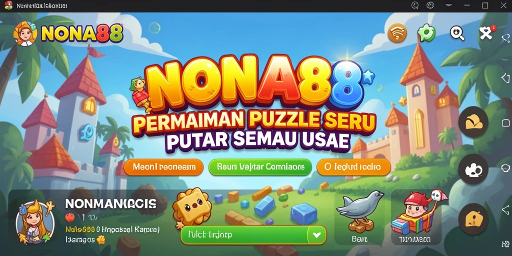 Tampilan gameplay NONA88 yang menarik dan menantang untuk pemain.