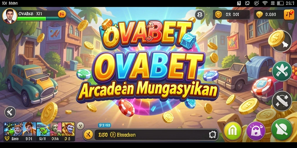 Tampilan seru dari gameplay OVABET dengan aksi arcade yang dinamis.