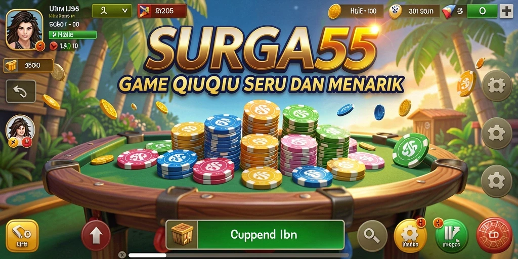 Tampilan gameplay SURGA55 yang menarik dan mengasyikkan.