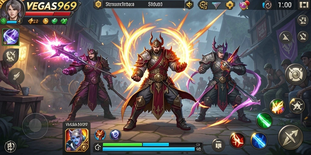 Tampilan gameplay menantang dan strategi mendalam di VEGAS969.