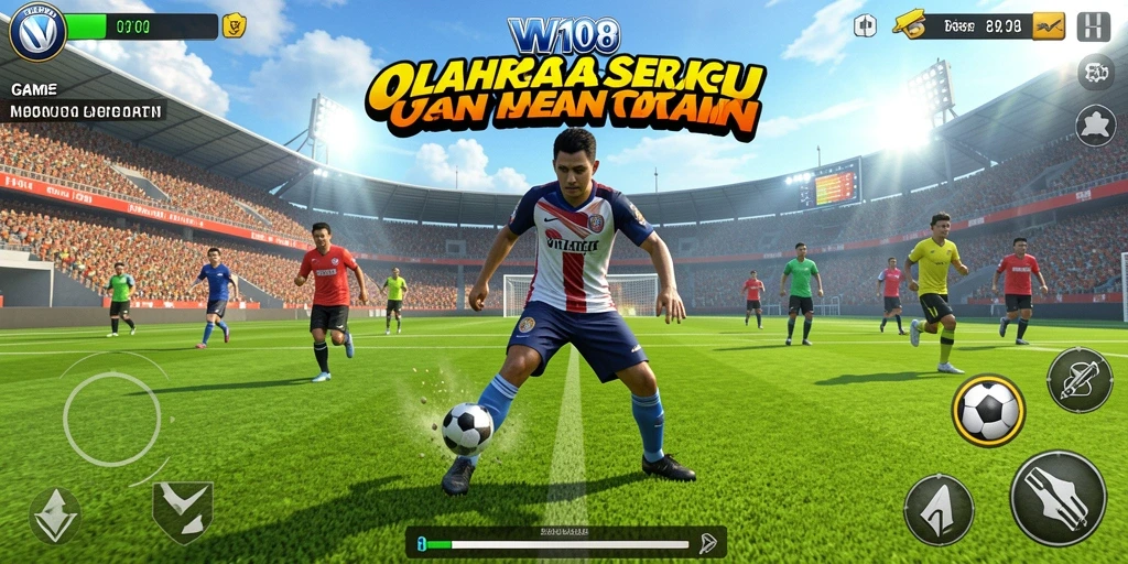 Tampilan gameplay seru VW108 dengan cabang olahraga yang beragam.
