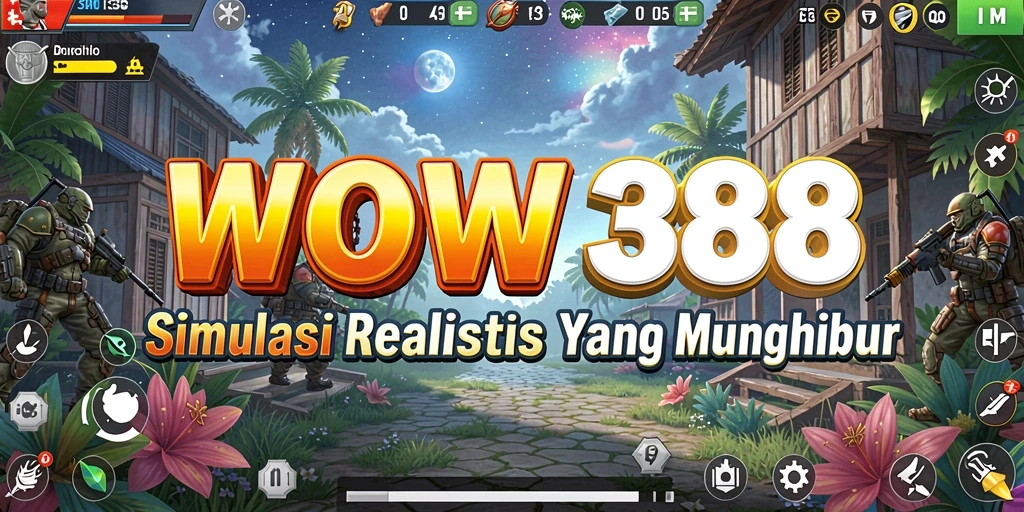 Screenshot gameplay WOW388 menunjukkan aksi simulasi yang mendebarkan.